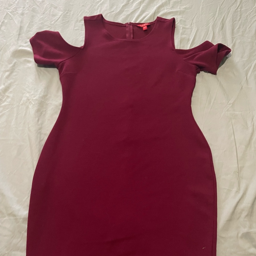 Guess cold shoulder dress